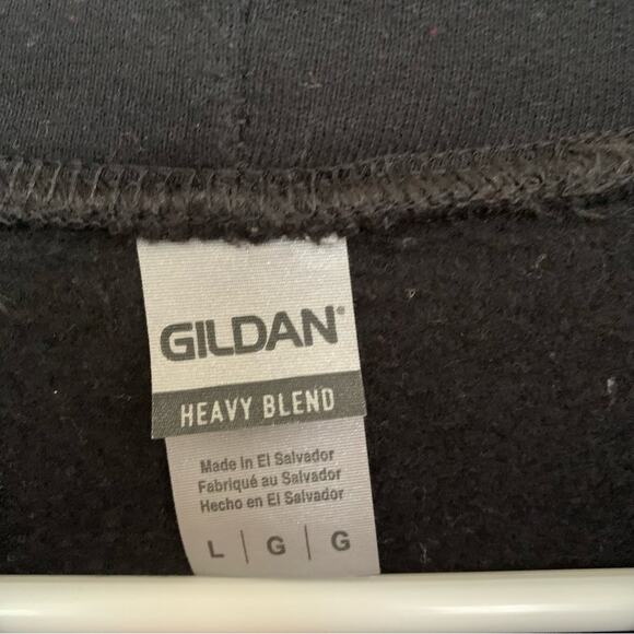 Jon Lauren Black Nezuko Hamada Anime Graphic Pullover Hoodie Unisex Men's Large - Picture 6 of 7